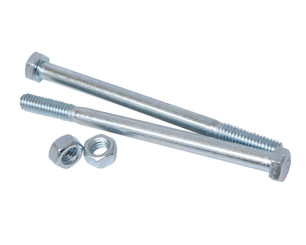 Perno hexagonal G2 5/16x41/2 z con tuerca bolsa 4 unidades Imporper.-0