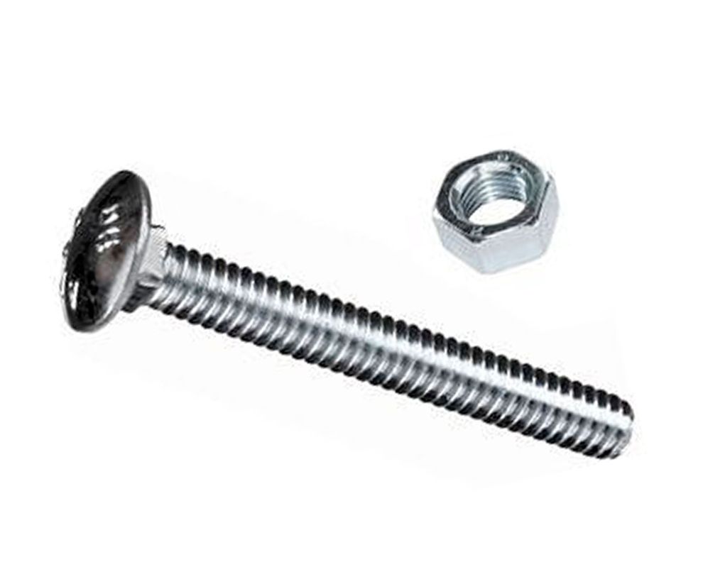 Perno coche 1/4x11/2 z con tuerca b4 Imporper-0