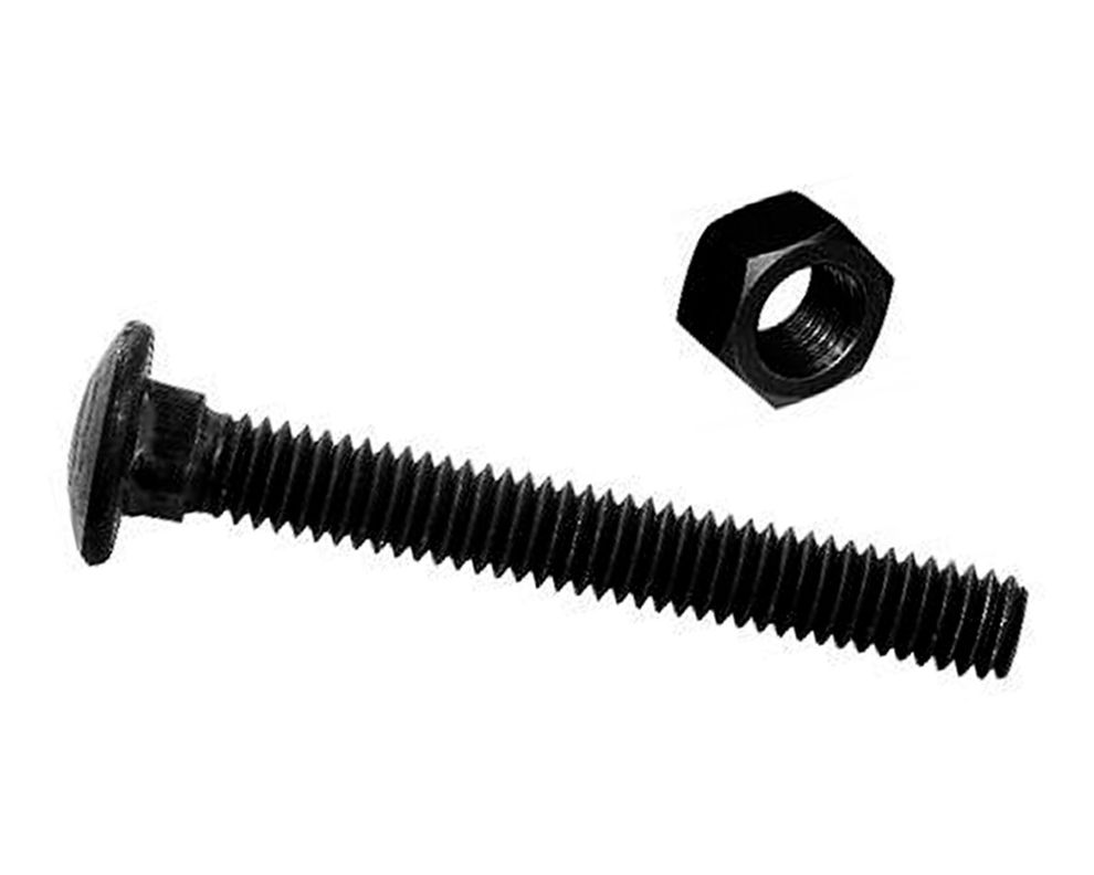 Perno coche 1/4'' x 3'' con tuerca blister 4 unidades Imporper-0