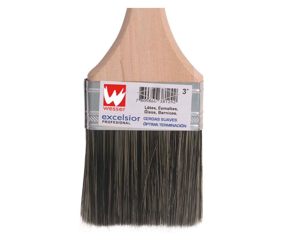 Brocha 3'' Excelsior Wesser-1