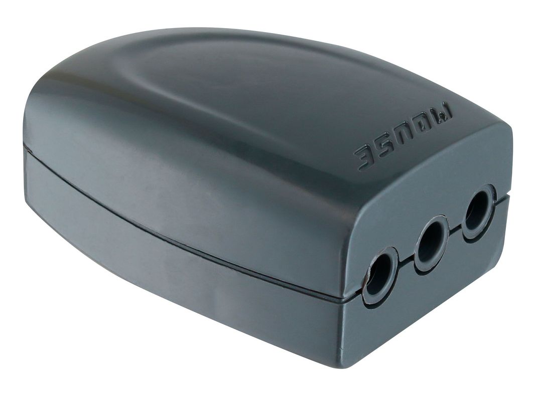 Enchufe hembra volante 10A 2 p + t  mouse noir Schneider-2