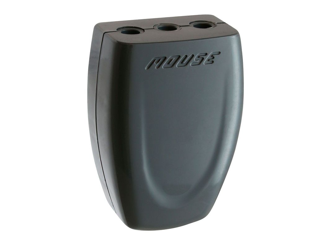Enchufe hembra volante 10A 2 p + t  mouse noir Schneider-1
