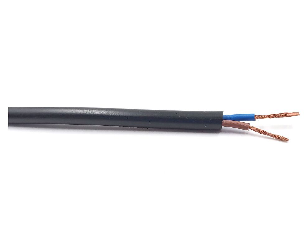 Cordón H05 2x1 mm 1 m negro Electromex-0