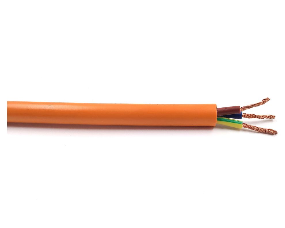 Cordón H05 3x1 mm 1 m naranjo Electromex-0