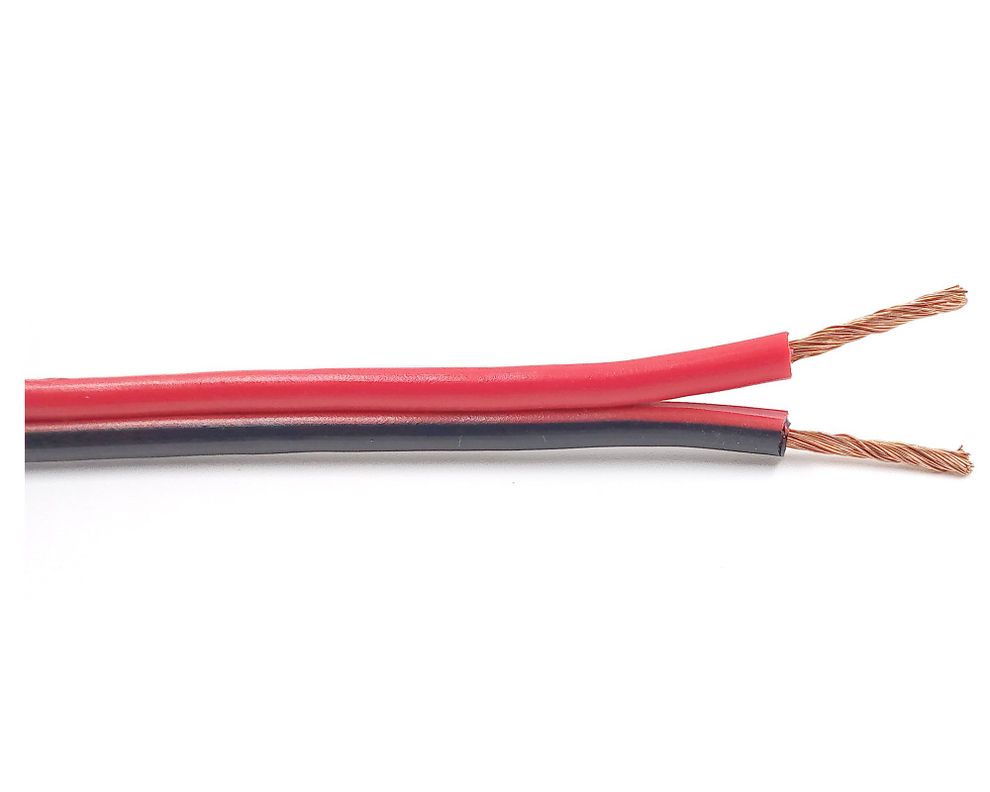 Cable parlante 2x24 AWG 1 m rojo/negro RMX-0