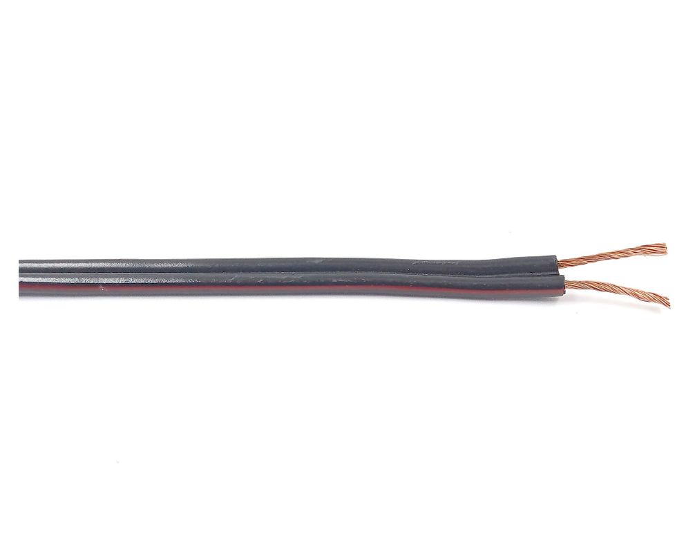 Cable SPT 2x18 AWG 1 m negro Electromex-0