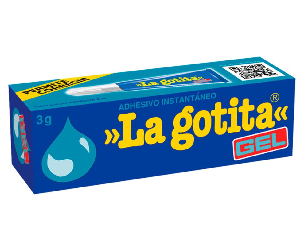 Adhesivo instantáneo 3 ml La Gotita gel Poxipol-0