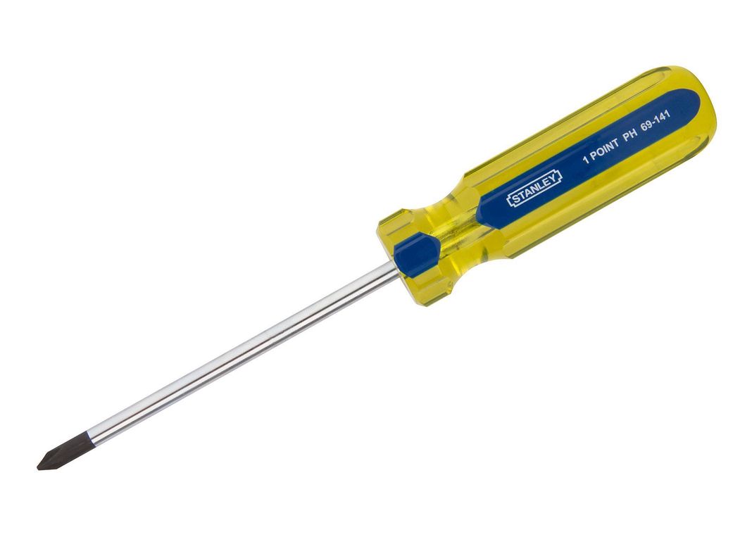 Destornillador punta cruz PH1 100 mm 69-141B Stanley-0