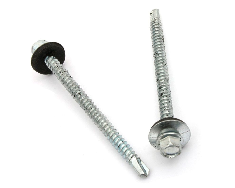 Tornillo autoperforante con golilla 12 x 3 10 x 100 unidades Arar-0