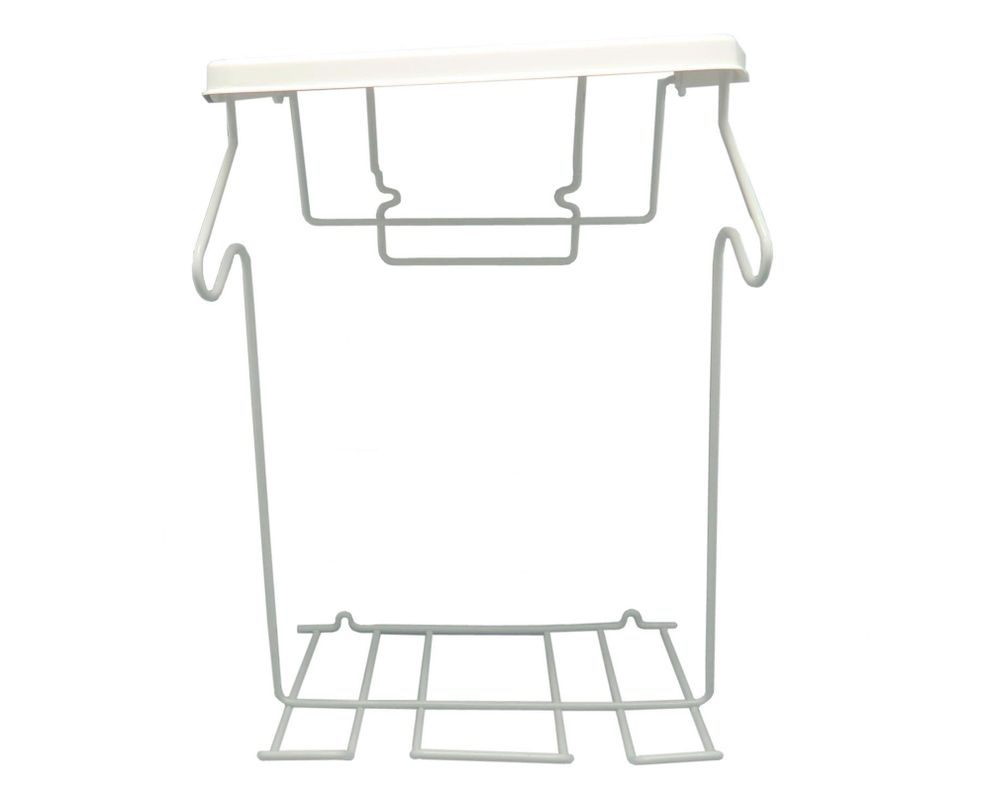 Porta bolsa 29 x 19 x 38 cm 0029 basura acero plastificado Cotidiana-0