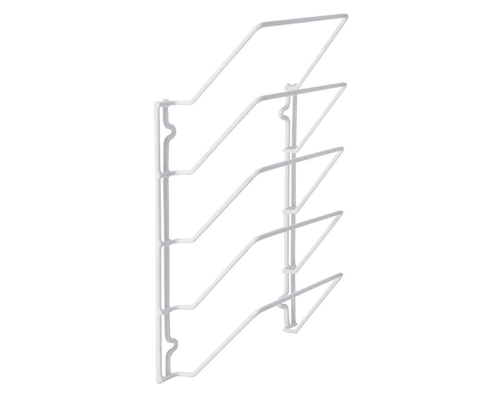 Porta bandejas 32 x 20 x 8 cm 0025 acero plastificado Cotidiana-0