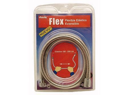 Flexible elástico ducha 1,5 - 2 m Duschy-0