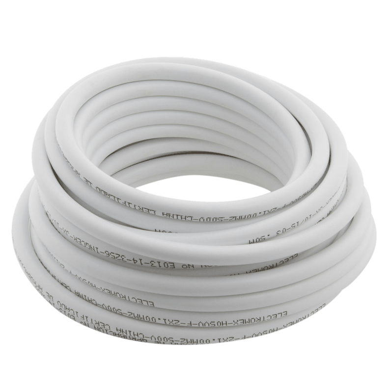 Rollo cordón  h 05 vv-f 2 x 1 blanco 10 mts Electromex-0