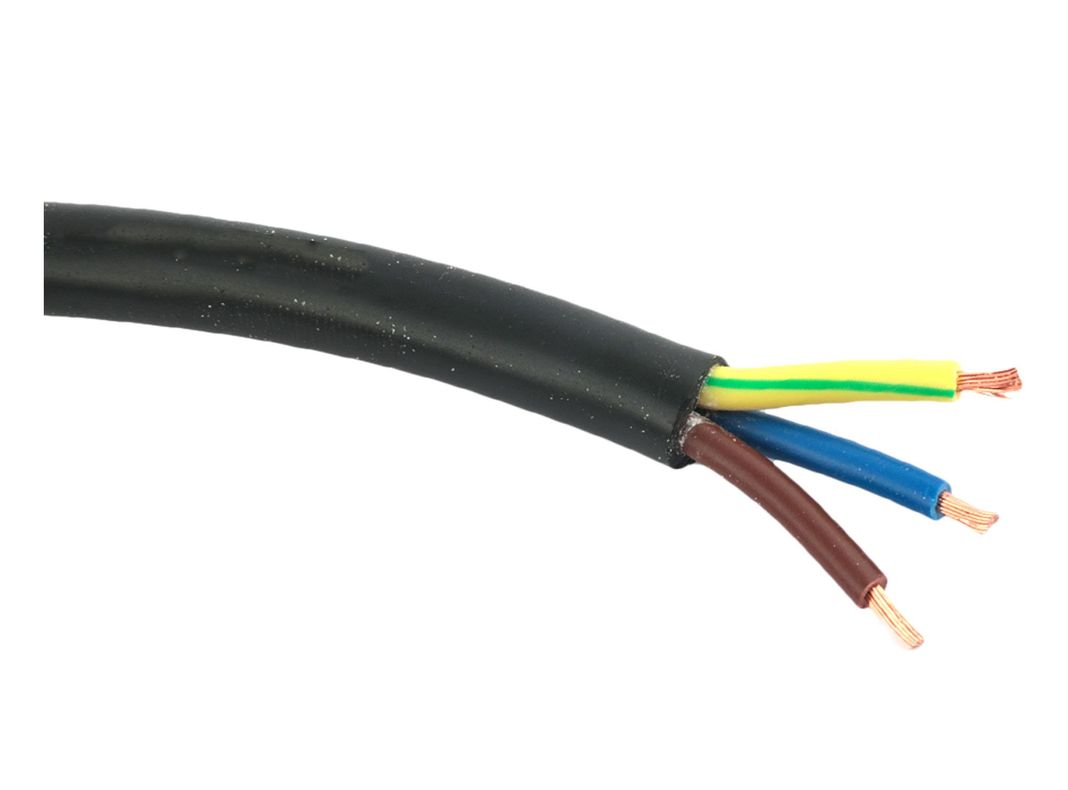 Rollo cordon h05vv-f 3x1 negro10mts Electromex-1