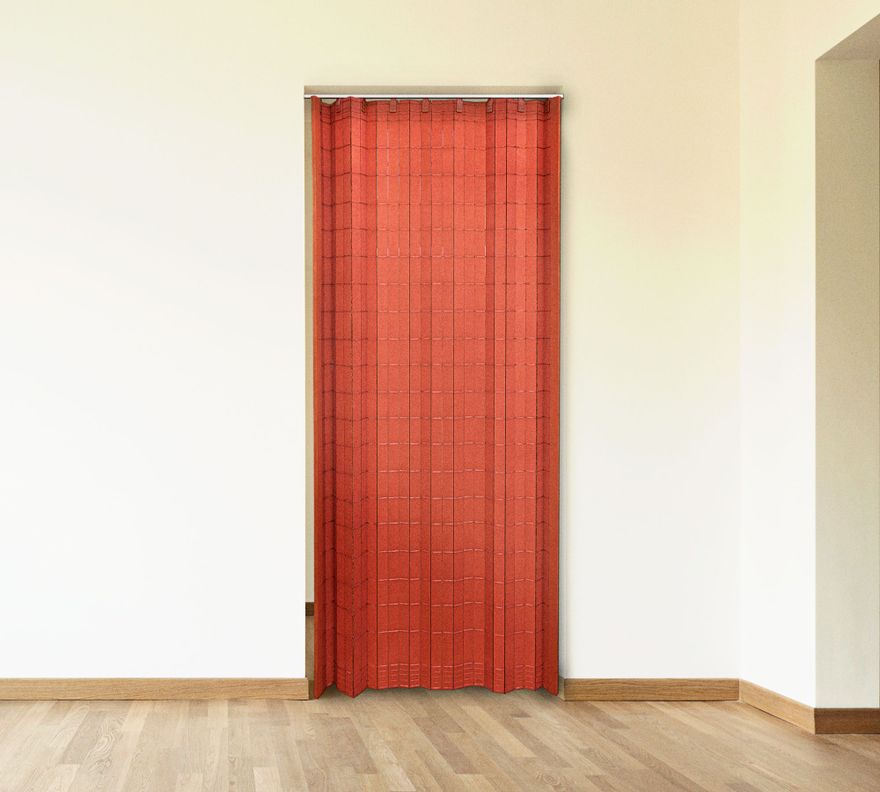Puerta Plegable MDF Alerce 120x20 cm Termosole.-0