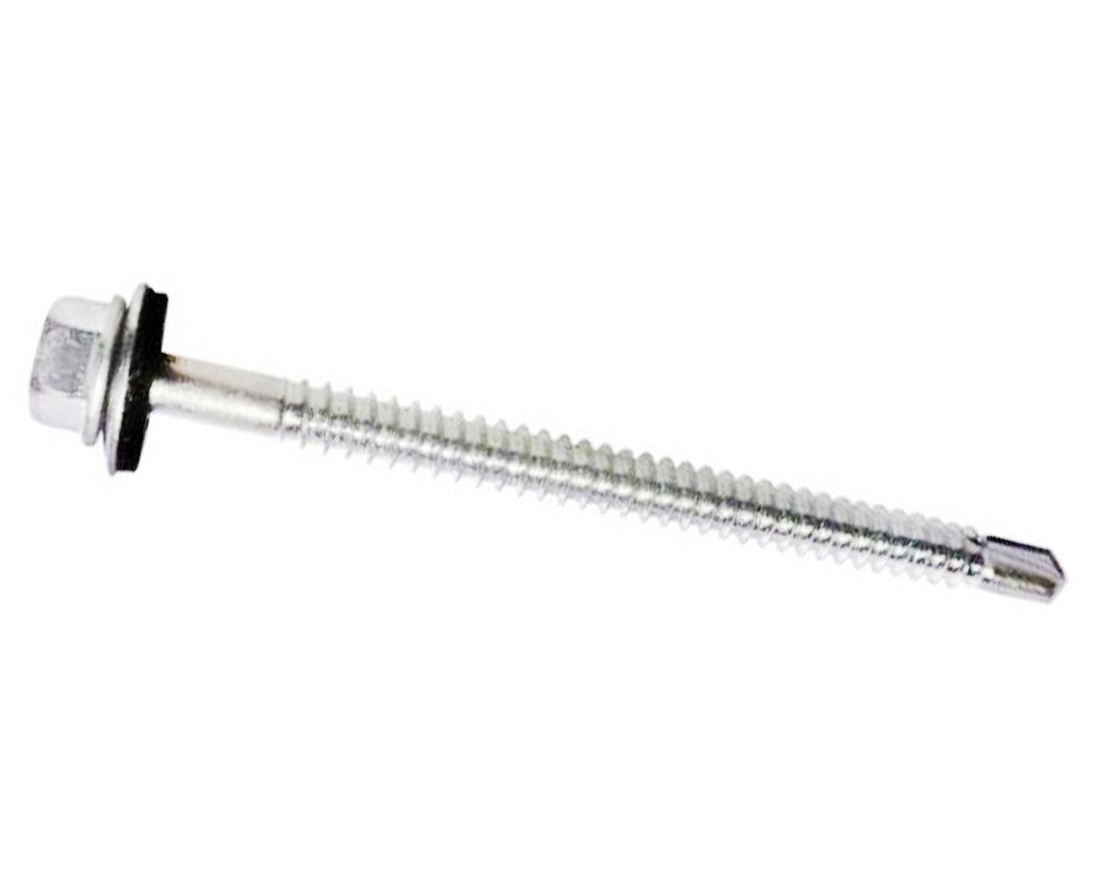 Tornillo acero hexagonal goma neopreno 12x2 1/2 5 unidades. Easy Fix-0