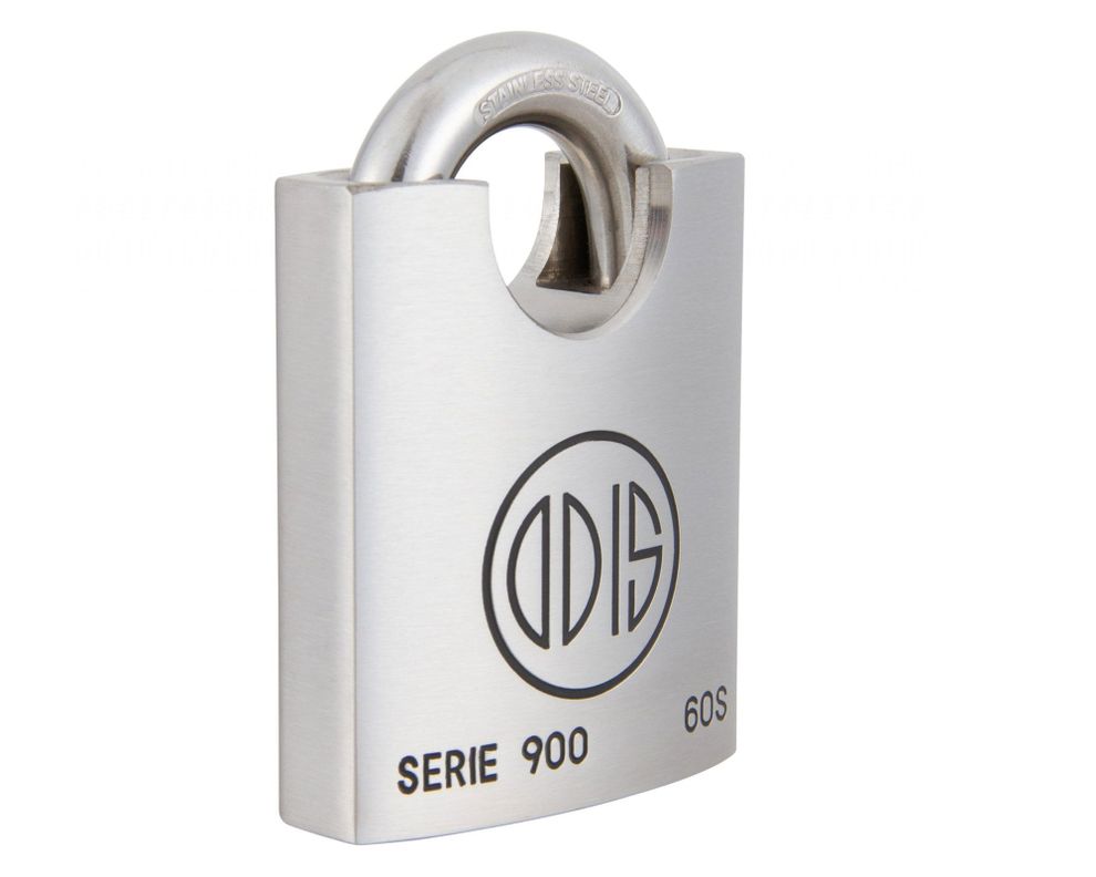 Candado alta seguridad exterior acero con hombros 60mm S900 Odis-1