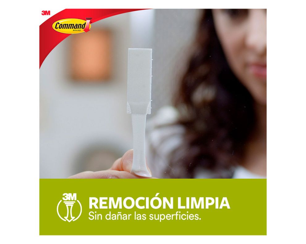 Tiras para colgar cuadros Mediano 3 pares blanco Command-5