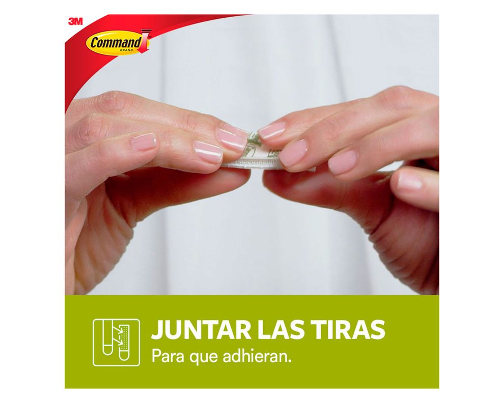 Tiras para colgar cuadros Mediano 3 pares blanco Command-3