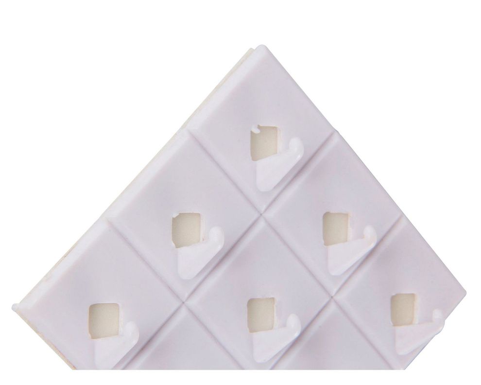 Ganchos decorativos rectos multiuso x9 unidades Cotidiana-5