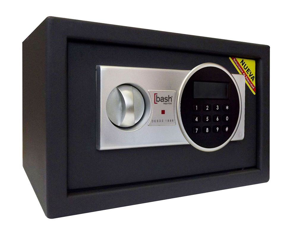 Caja residencial 20x19x20 cm cerradura digital ST-20E Bash-0