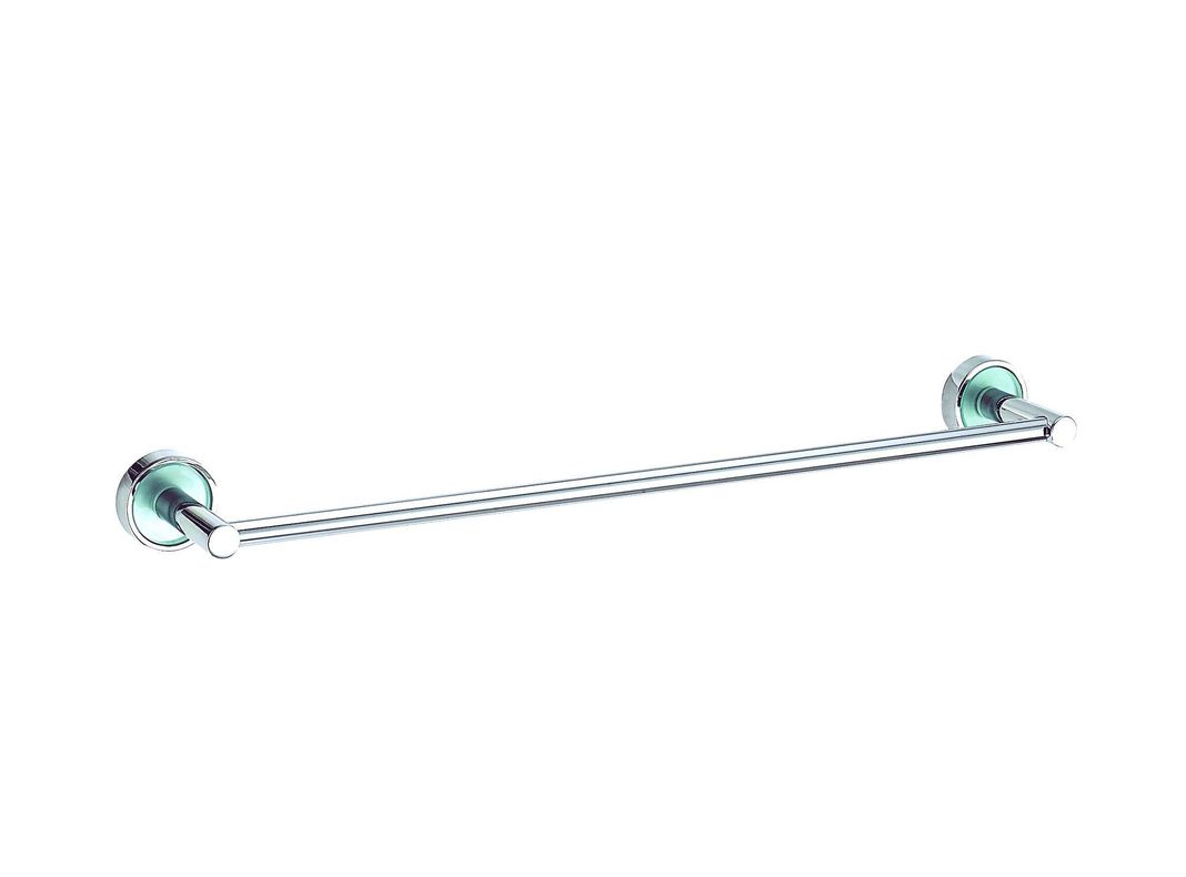 Toallero barra Malta vidrio/cromo 60 cm-0