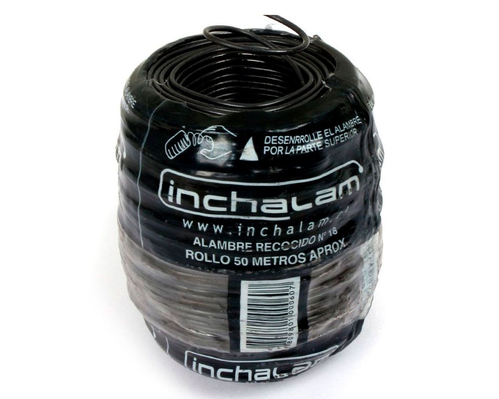 Alambre 1,24 mmx 50 mt recocido Inchalam-0
