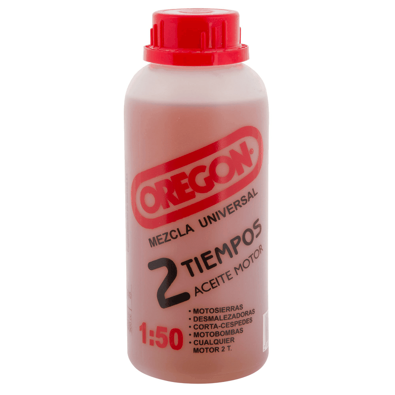 Aceite mezcla 1:50 2 tiempos 0,5 litros Oregon-0
