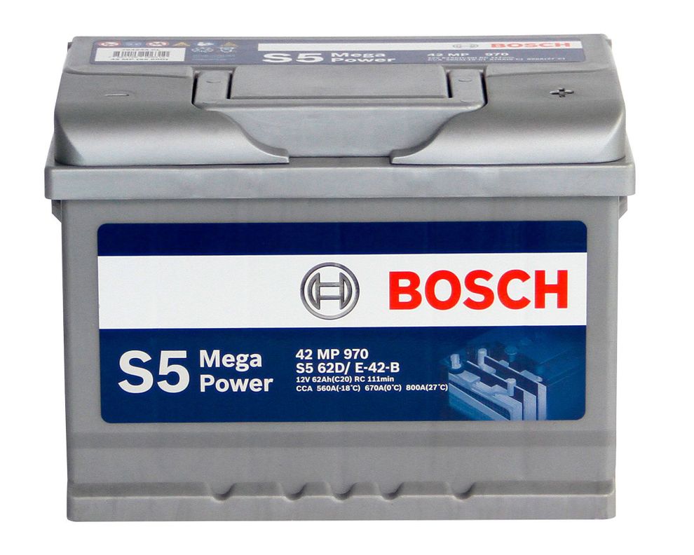 Bateria 62AH 560CCA derecho S562D Bosch