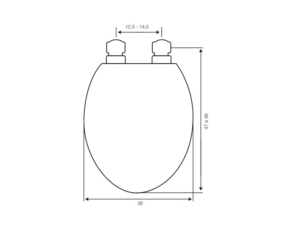 Asiento WC madera elongado Briggs-2