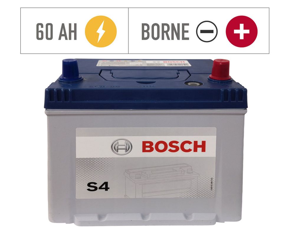 Bateria para auto 55D23LMF 60AH 500CCA positivo derecho