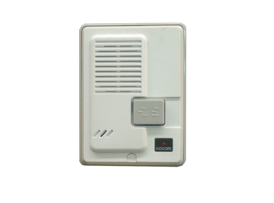 Portero altavoz 300 mts 1 citofono placa plástica Kocom-0