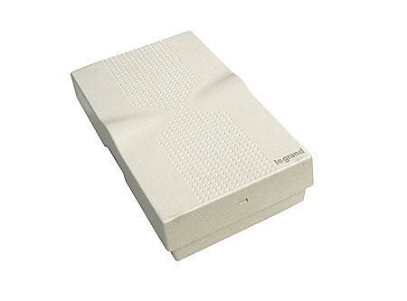 Tee 100 x 50 mm autoextinguible blanco Drl-0