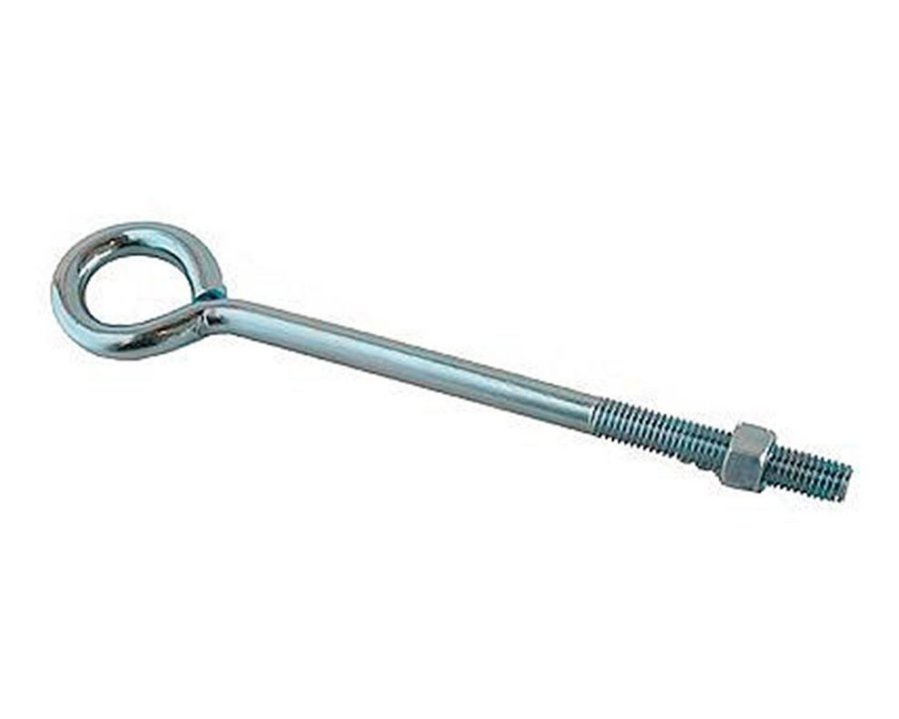 Perno ojo 1/2''x10'' con tuerca zincado Imporper-0