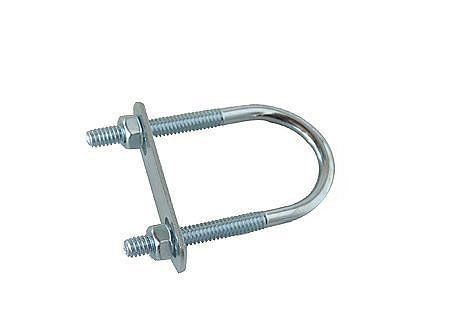 Perno u 1/4''x2 3/4''x1 3/8'' con platina y tuerca Imporper-0