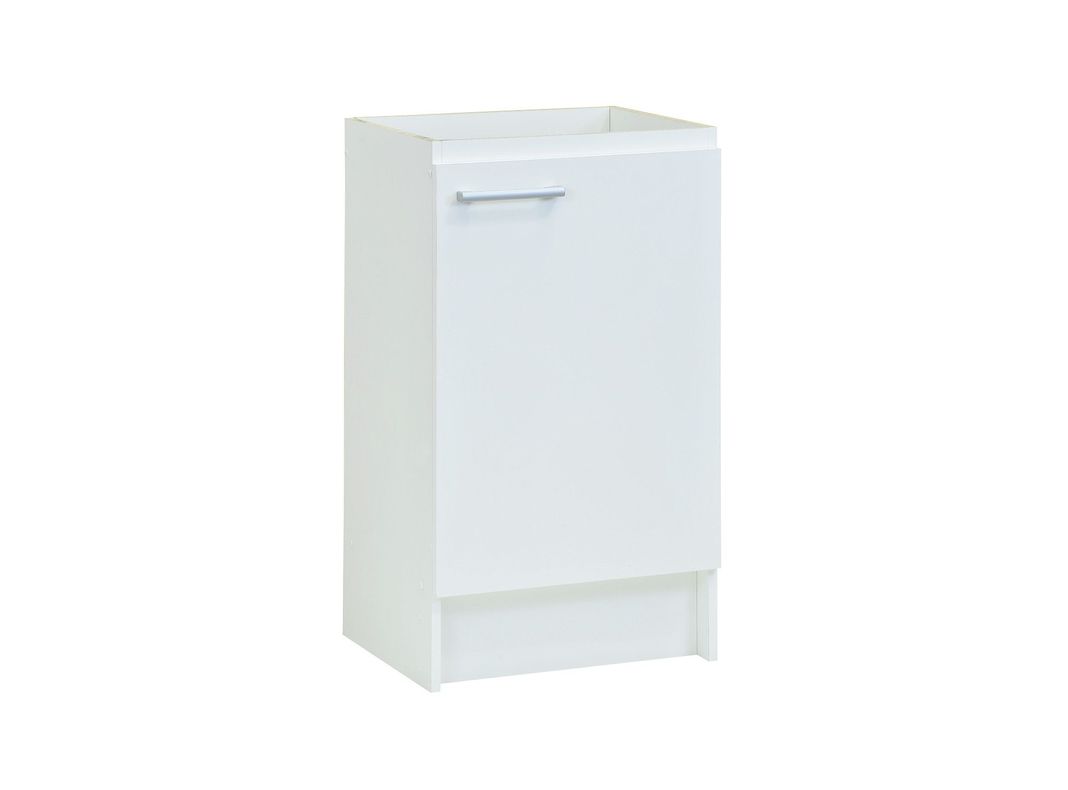 Mueble base lavaplatos 39,5 cm 1 puerta blanco Mobikit-2