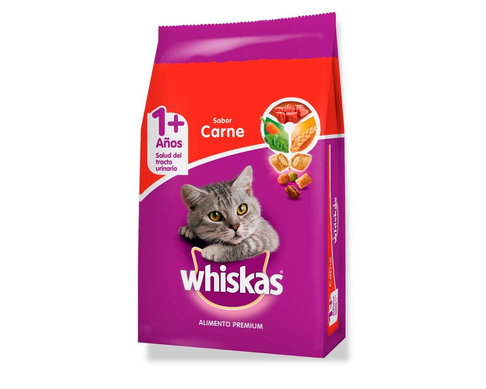 Alimento gato 1 kg carne Whiskas-0