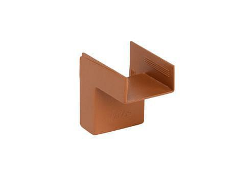 Codo interno 20 x 10 mm madera cafe Kalop-0