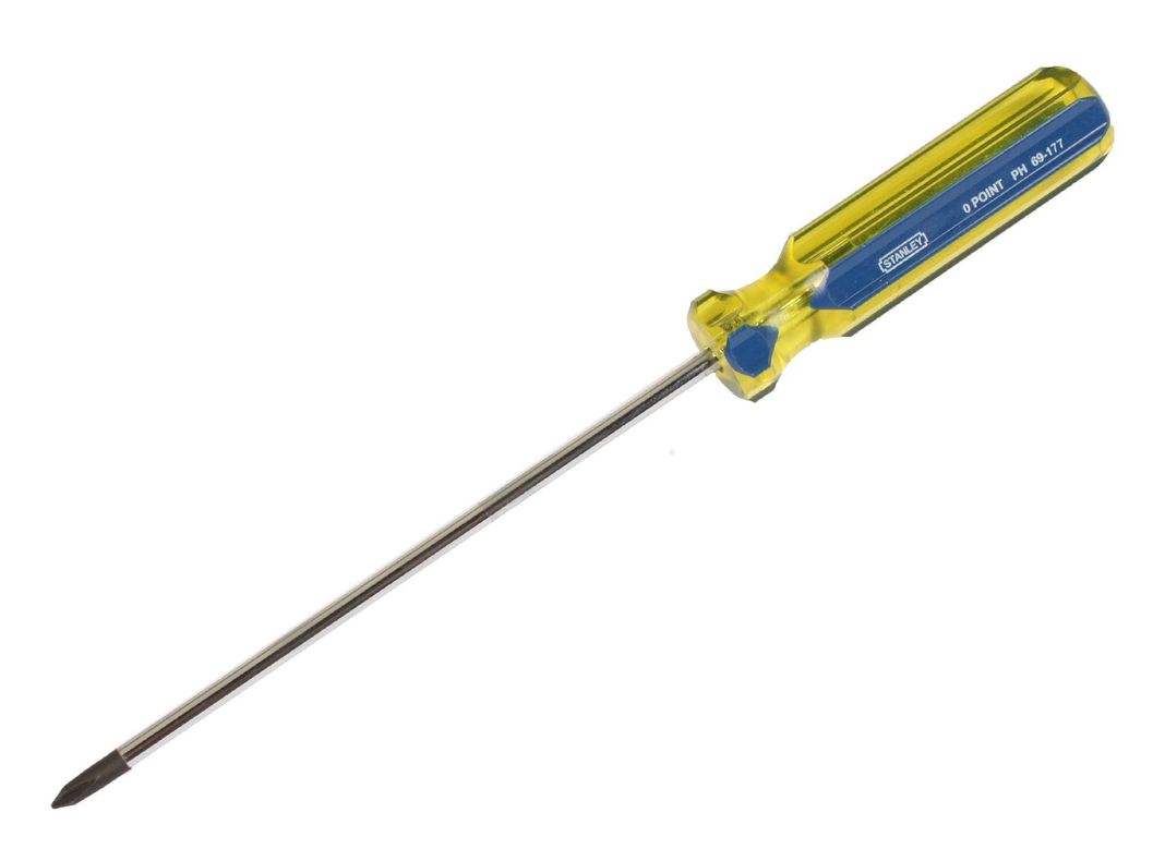 Destornillador punta cruz PH0 100 mm 69-177B Stanley-0