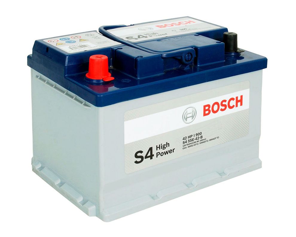 Batería 55AH 460CCA izquierdo S455E-E Bosch-2