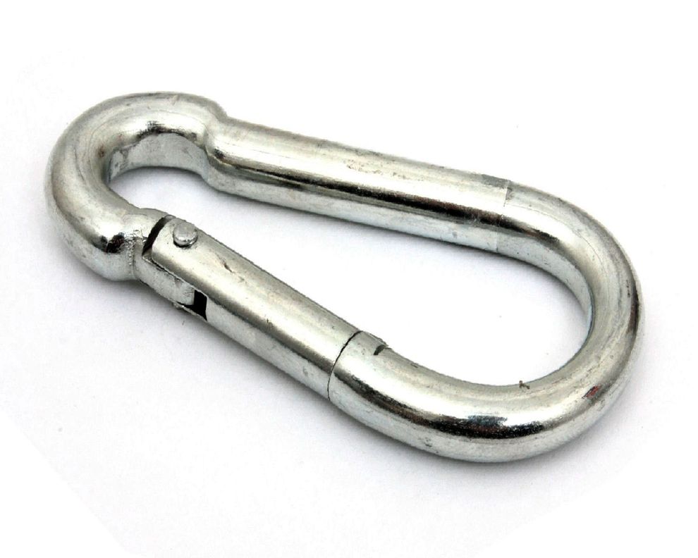 Mosquetón 6x60mm bombero gris Imporper-0