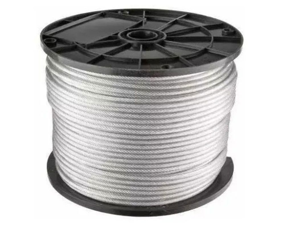 Cable acero galvanizado 3/16'' x 1 m Imporper-0