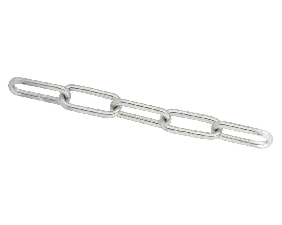 Cadena eslabón corto 32x52mm acero 1metro Imporper-0