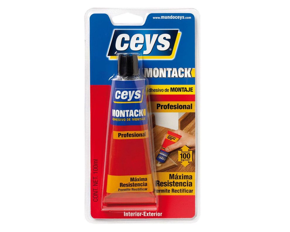 Adhesivo de montaje 100 ml Montack profesional Ceys-0