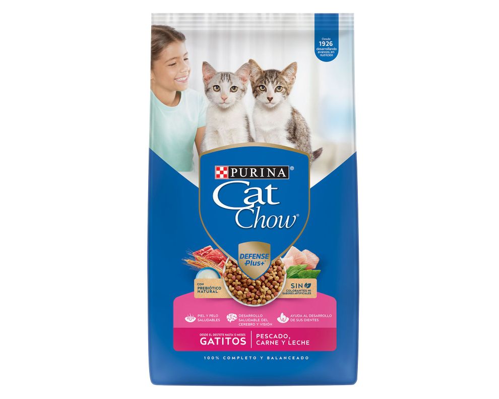 Alimento gatito 8 kg leche carne y pescado Cat Chow-1