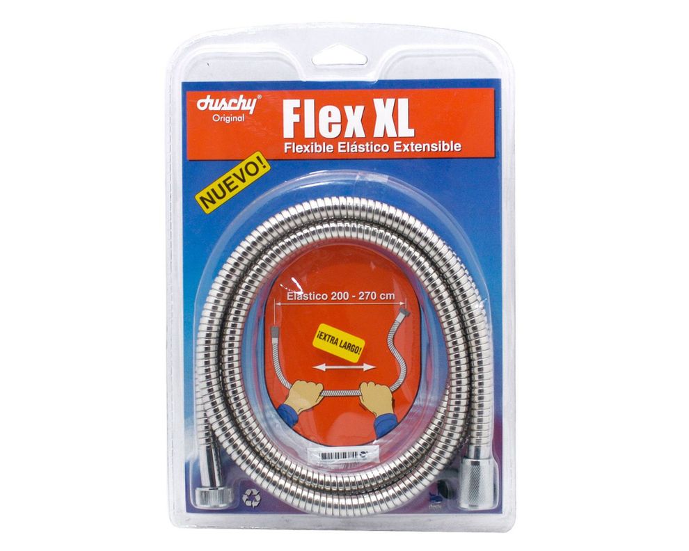 Flexible elástico ducha 2-2,7 m Duschy-0