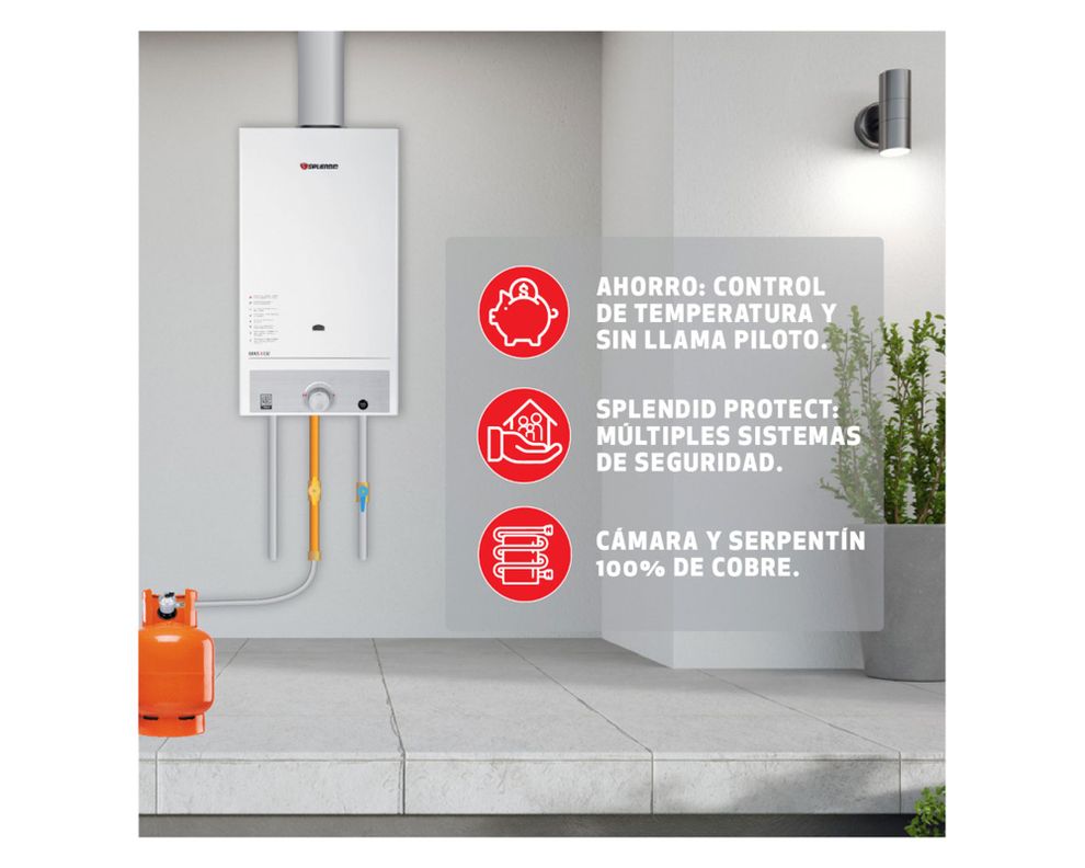 Calefont ionizado Beyond 13L 2EV GL 13 lt natural gas licuado-2