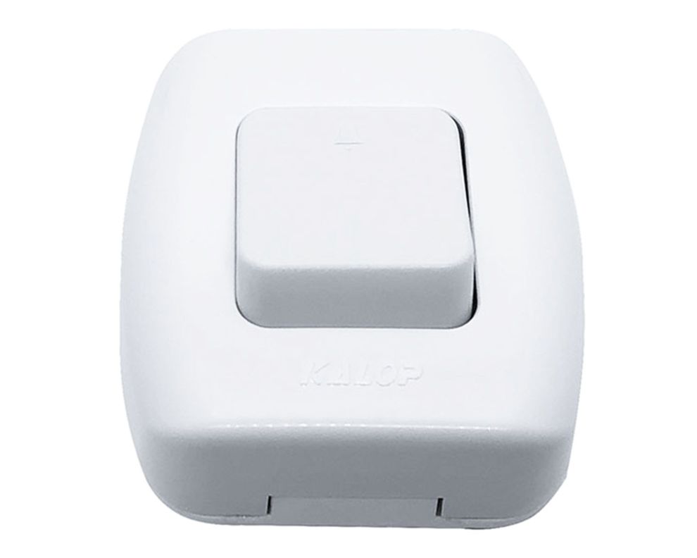 Interruptor pulsador 10A tekna Kalop-0