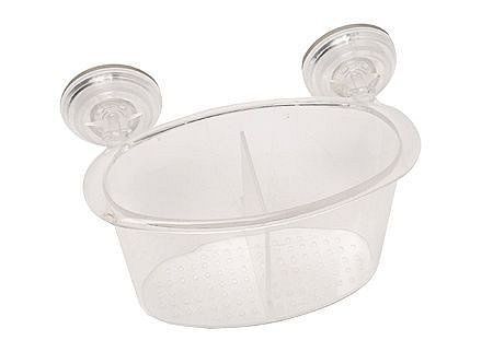 Canasto baño clear Cotidiana basic-0