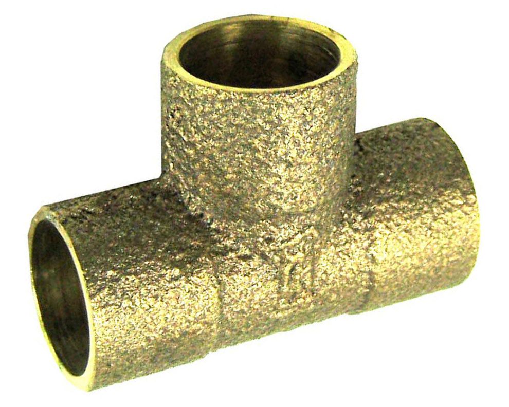 Tee tronco de bronce 1/2 so so so Italbrass-0
